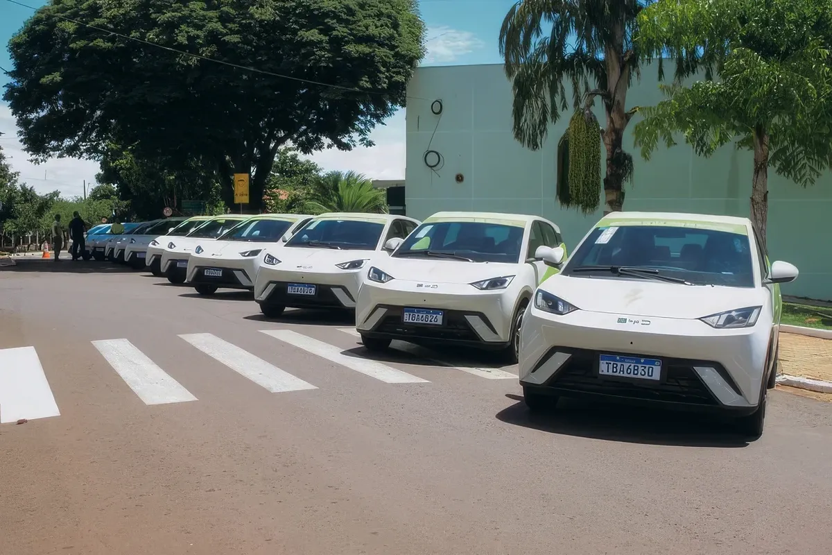 BYD Dolphin Mini integra frota elétrica do consórcio Coripa no Paraná