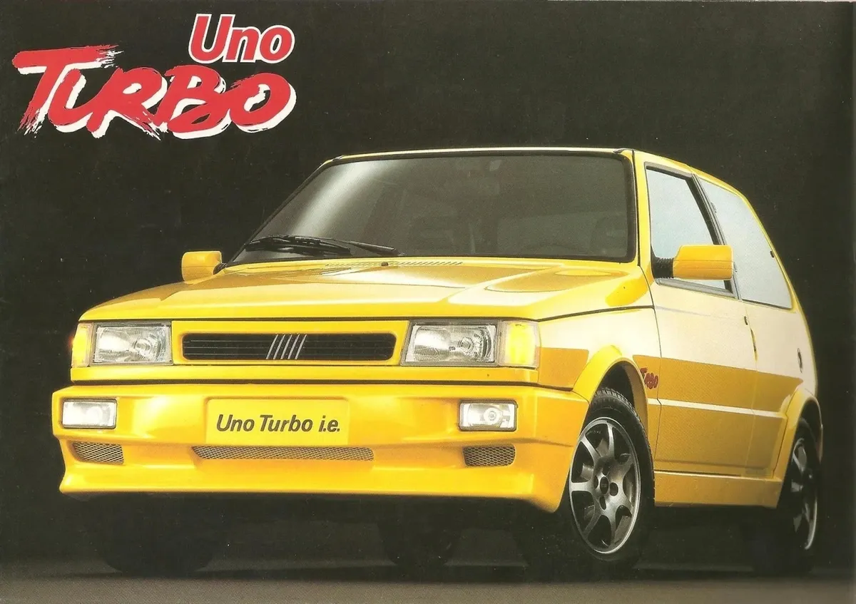 Motor 1.4 turbo do Fiat Uno Turbo i.e. com 118 cv