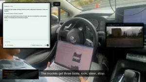 IA ao volante falha em curvas e revela limites em teste com Toyota Corolla