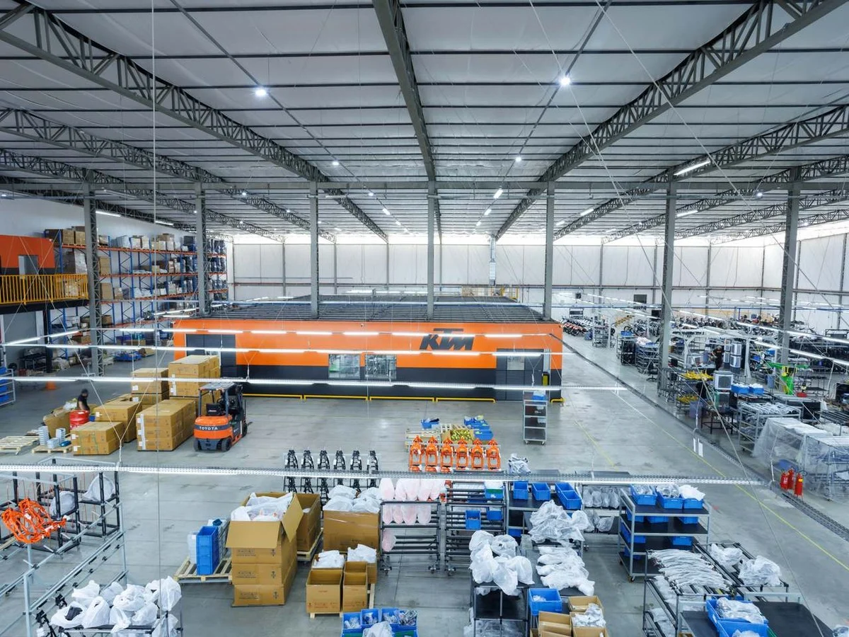 KTM inaugura fábrica em Manaus para produzir até 20 mil motos por ano