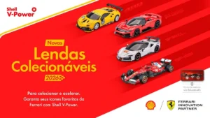 Miniaturas Ferrari da Shell 2026: preços, modelos e como comprar